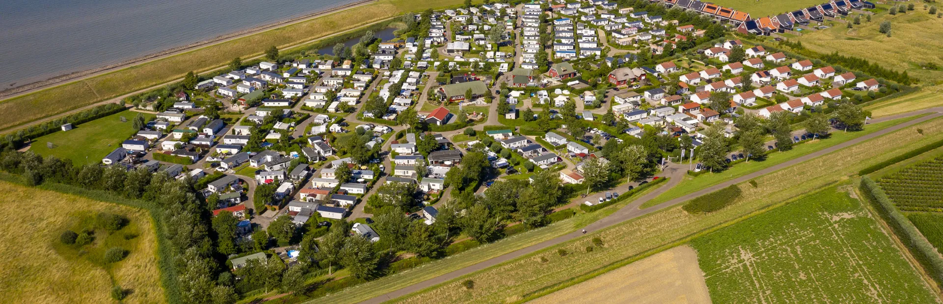 Luchtfoto Camping Orisant