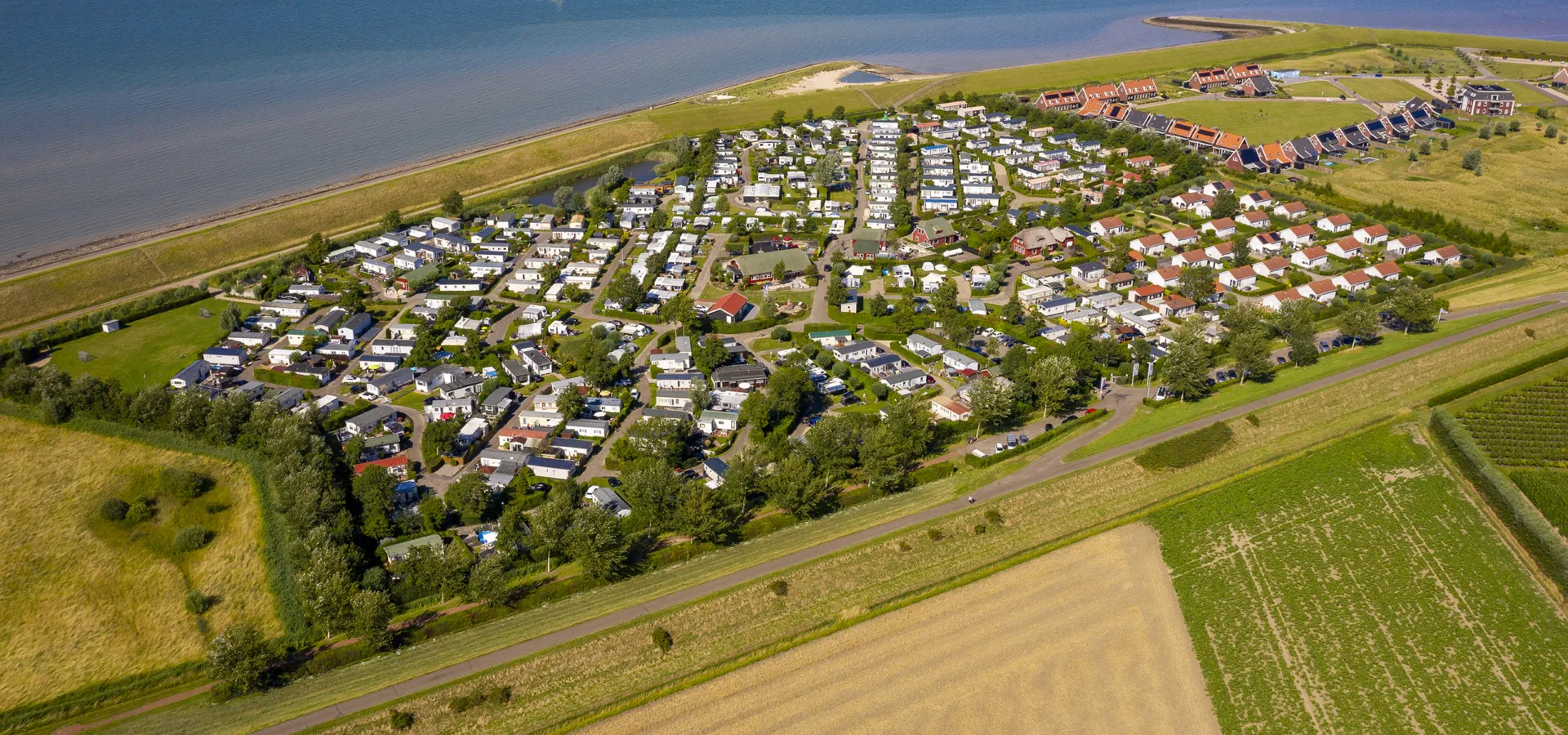 Luchtfoto Camping Orisant