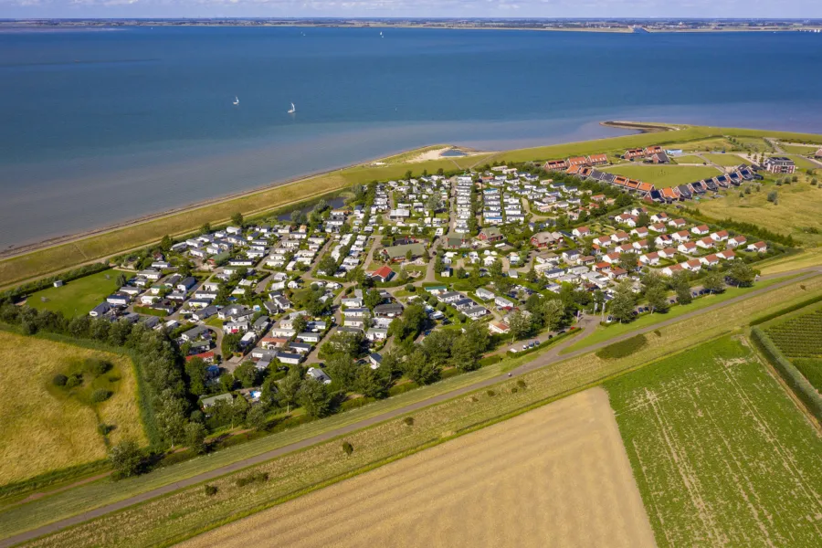 Luchtfoto Camping Orisant